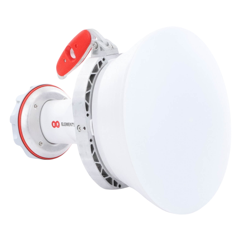 Antena asimétrica de 30° (30°H 20°V) 20.5 dBi tipo cuerno 5180-6000 MHz altamente eficiente, sin cables, sin perdidas, sin lóbulos listas para TwistPort
