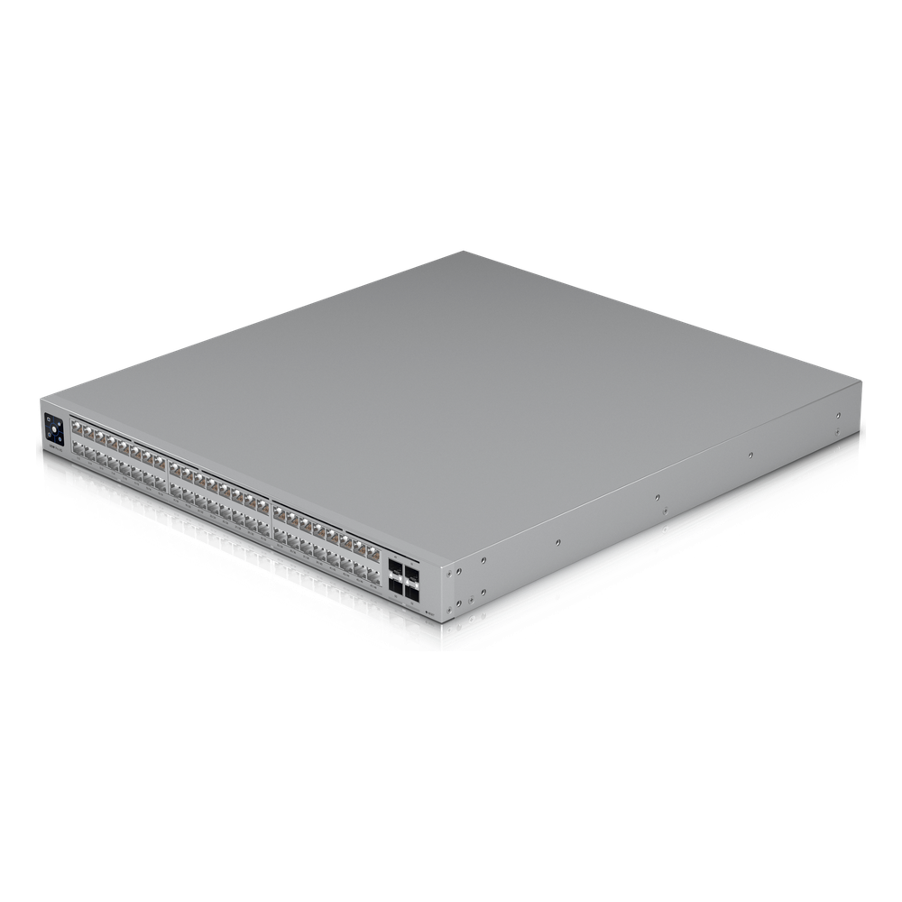 UniFi Switch USW-Pro-XG-48 / Capa 3 / 48 puertos (32 × 10 GbE, 16 × 2,5 GbE) + 4 puertos SFP28 25 G