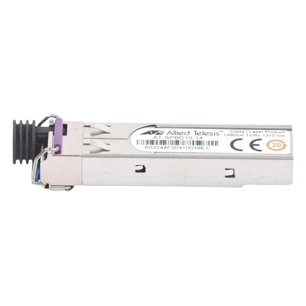 Transceptor SFP/LC, 10 km, Bi-Direcional, GbE, SMF, 1490Tx/1310Rx (Requiere el AT-SPBD10-13)