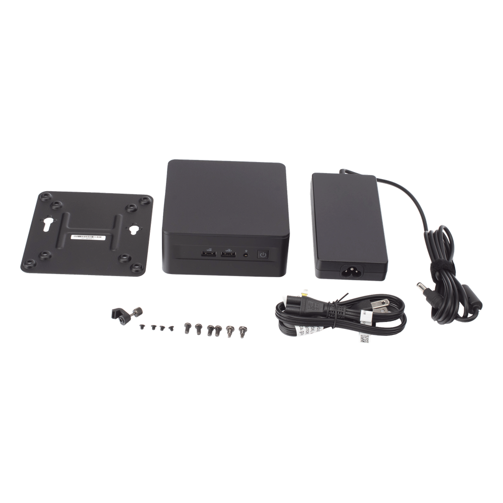 Mini PC NUC Barebone / Core i7-1360P (13 Gen) / Wi-Fi 6E + 2.5GbE / Bluetooth / No incluye Memoria RAM, SSD y S.O. / Incluye fuente