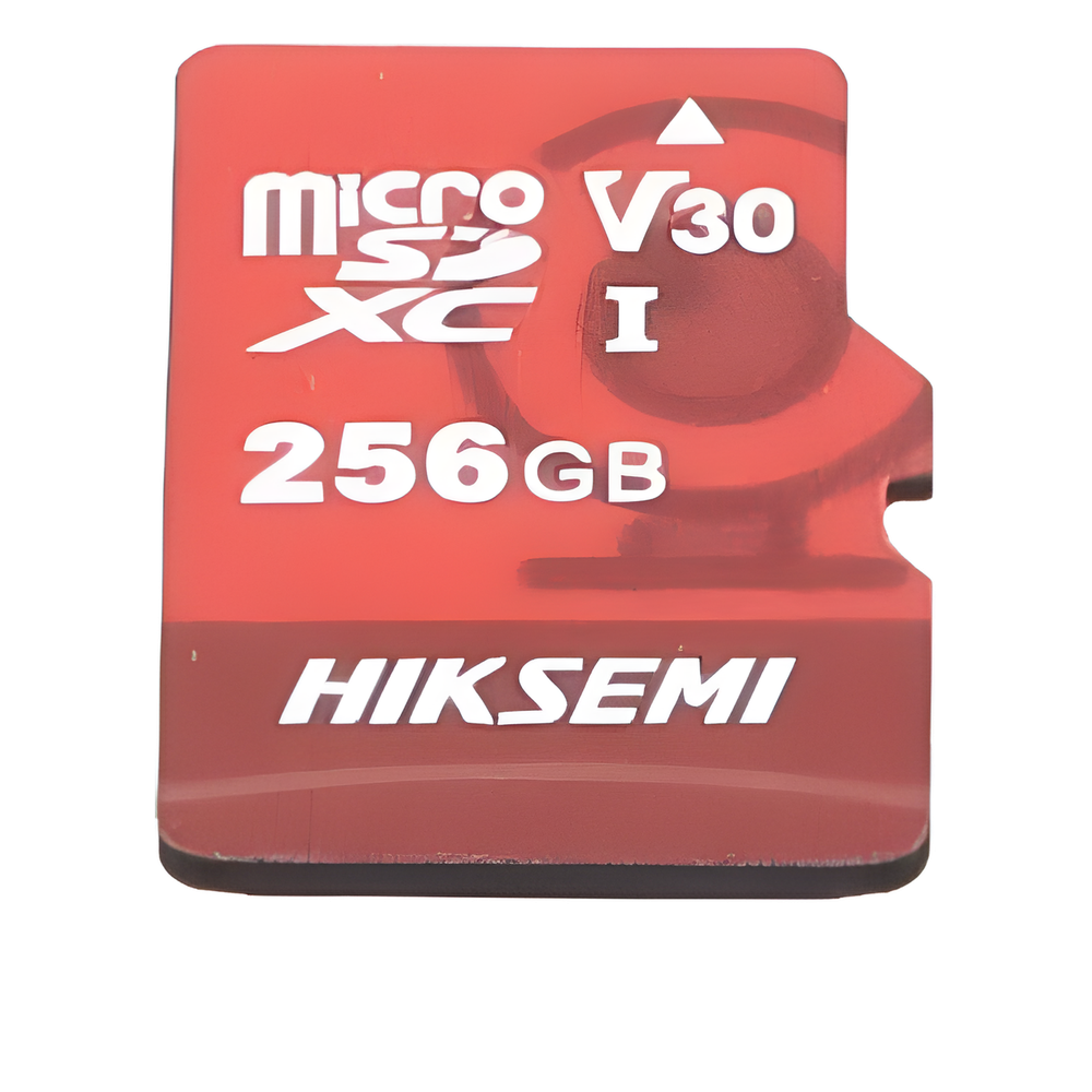 MicroSD HIKSEMI NEO Plus / 256 GB / 95 MB/s Lectura / 55 MB/s Escritura / Clase 10 U3 / TLC NAND / Especializada Para Videovigilancia 24/7