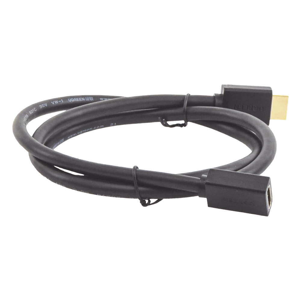 Cable Extensor HDMI de 1 Metro (3.28 Pies) / 4K@60Hz / 3D / HDR / Macho a Hembra / Núcleo de Cobre Estañado / Transmisión Estable