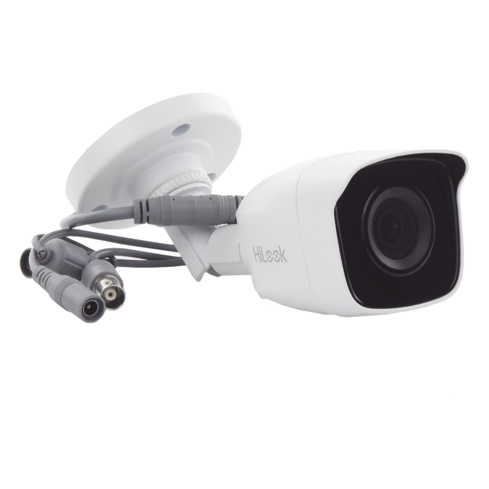 Bala TURBOHD 5 Megapíxel / Lente 2.8 mm (85° de Visión) / Exterior IP66 / IR EXIR 20 mts / TVI-AHD-CVI-CVBS/ Metal