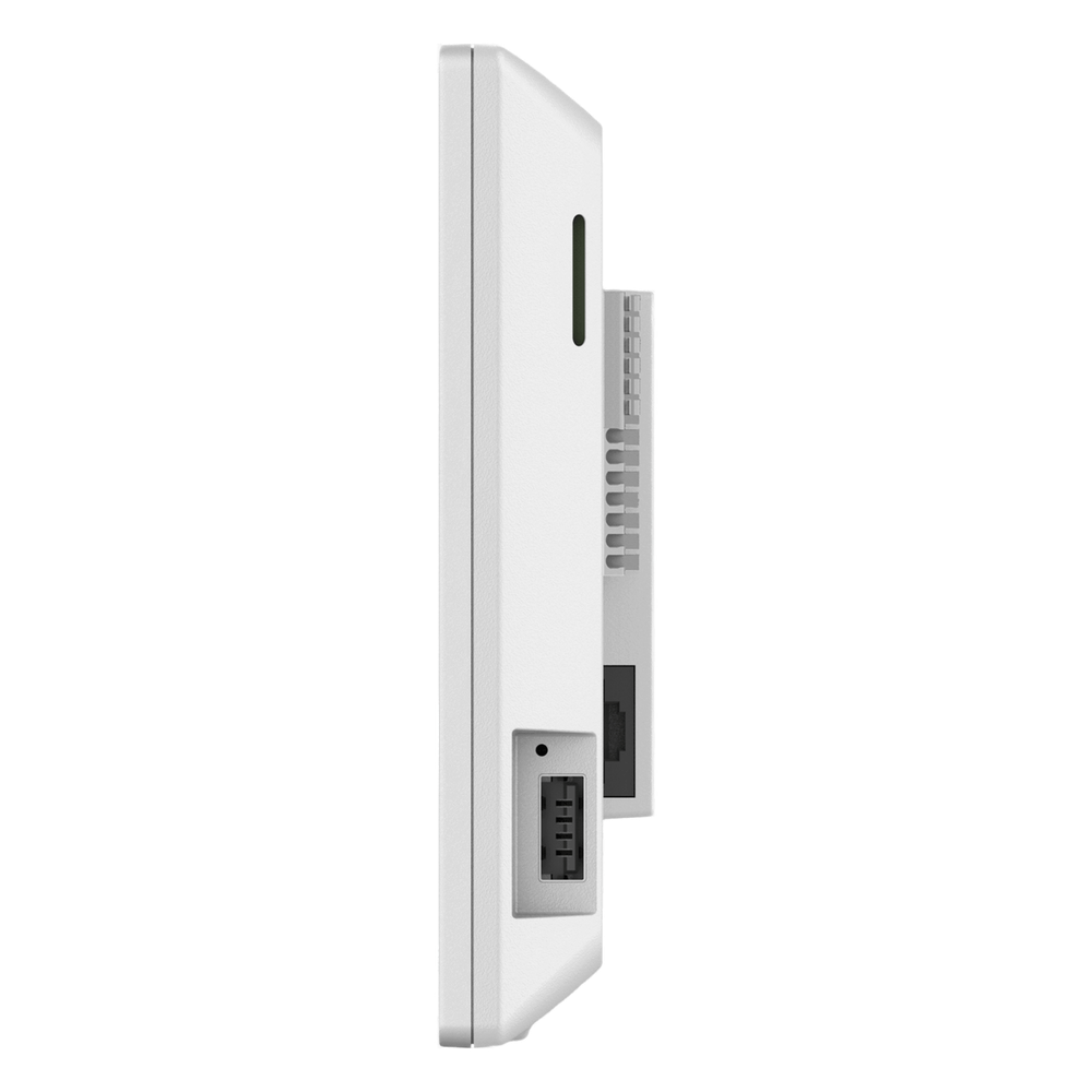 Estación de Intercomunicación SIP con Wi-Fi 6, Bluetooth y Control Total para Agendamiento de Salas y Edificios Inteligentes (Color Blanco)
