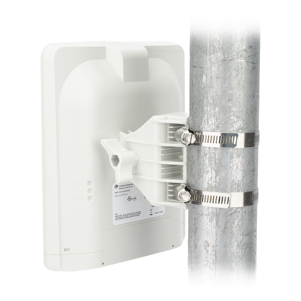 1 Gbps de capacidad / Suscriptor en 5 GHz / Force 4518 / 5 GHz / Antena Panel 18 dBi / Canales 20-40-80 MHz / MIMO 2x2 para una comunicación sin intermitencia / IP55 / PoE Incluido / Garantía 3 Años / (C050940C131A)