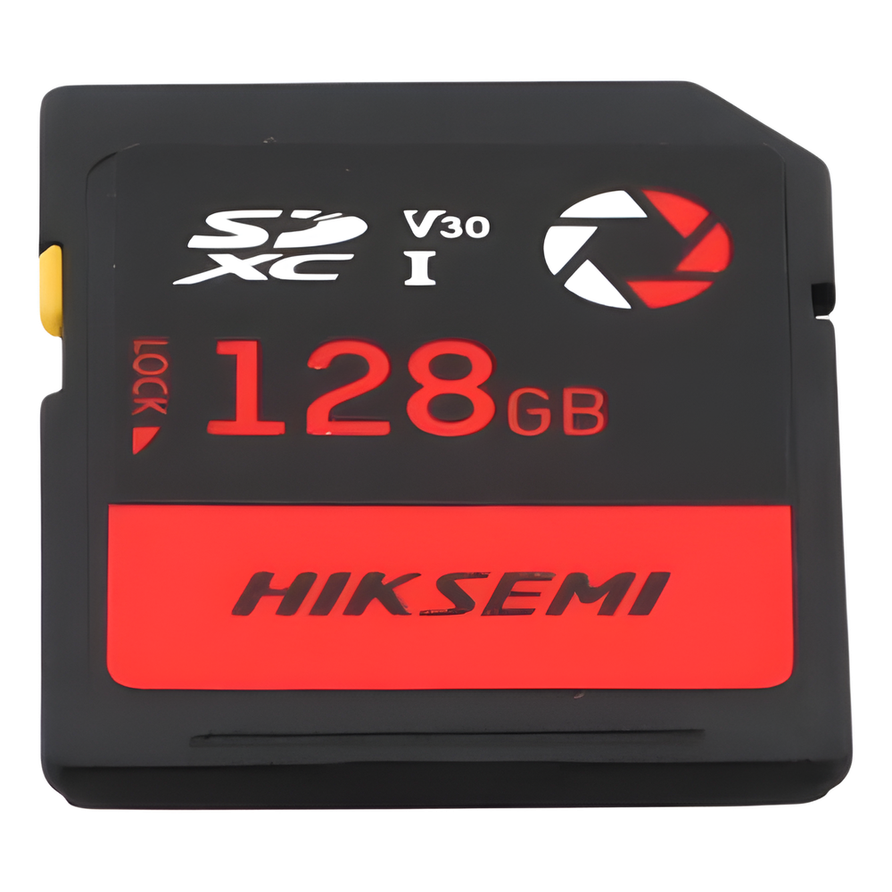 Memoria SD / 128 GB / 180 MB/s Lectura / 150 MB/s Escritura / V30 U3 / Para Drones y Cámaras de Acción / HIKSEMI CAPTURE E30