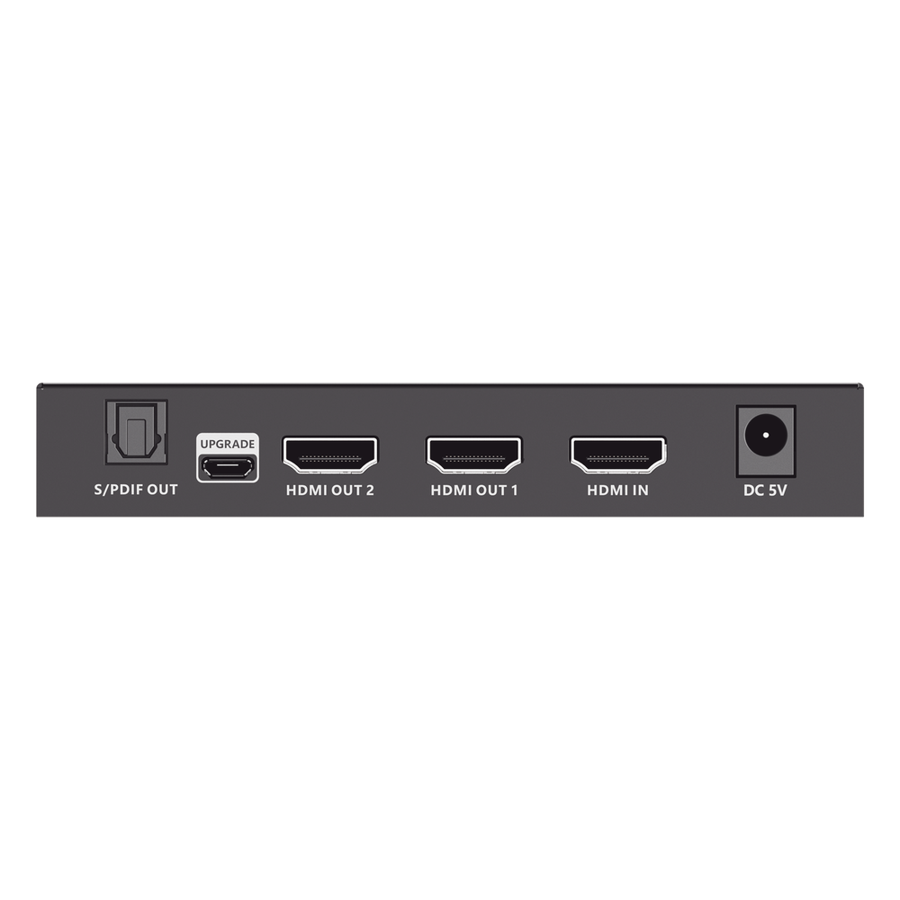 Splitter HDMI 1x2 | Velocidad de trasmisión 48 Gbps| Resolución 8k | Salida de audio| HDCP 2.3