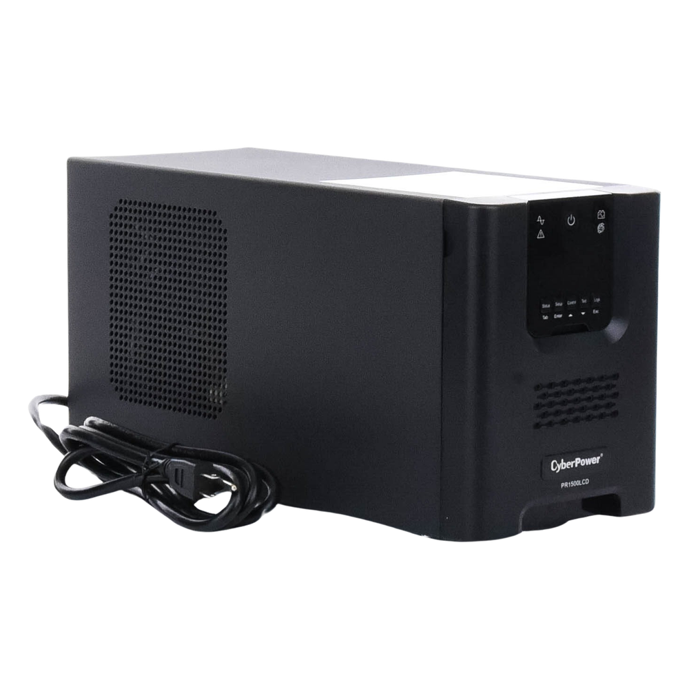 UPS de 1500 VA/1500 W, Topología Línea Interactiva, Entrada 120 Vca NEMA 5-15P, Onda Senoidal Pura, Mini Torre, Con 8 Tomas NEMA 5-15R