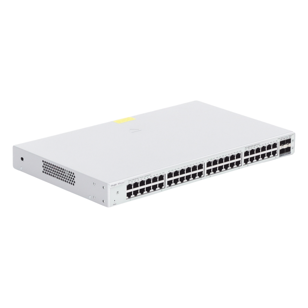 Switch Administrable Capa 2+ Plus, con 48 puertos Gigabit + 4 SFP+ para fibra 10Gb, gestión gratuita desde la nube