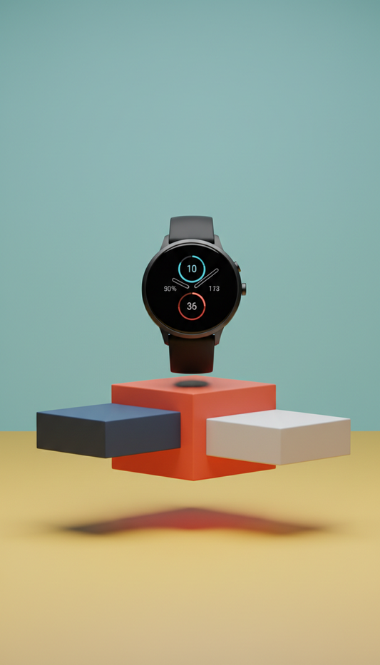 Reloj fitness inteligente pantalla AMOLED