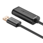 Cable de Extensión Activo USB 2.0 / 10 Metros / Macho-Hembra / Booster individual FE1.1S incorporado / Velocidad de hasta 480 Mbps / Ideal para impresoras, consolas , Webcam, etc.