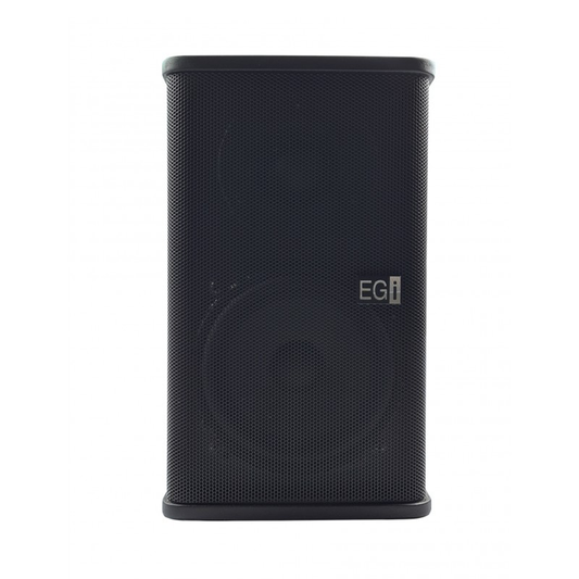 Bocina HiFi | PoE Ethernet IP | Altavoz de 2 vías | Potencia 12W | Color Negro