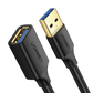 Cable Extensor USB 3.0 / 3 Metros / Macho-Hembra / 5 Gbps / Ultra Durabilidad / Núcleo de cobre estañado 28/22 AWG / Blindaje interior múltiple / Ideal para teclado, mouse , etc.