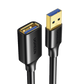 Cable Extensor USB 3.0 / 3 Metros / Macho-Hembra / 5 Gbps / Ultra Durabilidad / Núcleo de cobre estañado 28/22 AWG / Blindaje interior múltiple / Ideal para teclado, mouse , etc.