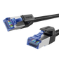 Cable Ethernet Cat8 CLASS F/FTP Redondo con Malla de Nylon 1 Metro (3.28 Pies)