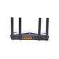 Router WiFi 6 AX 1500Mbps / MU-MIMO 2X2 y OFDMA / 1 Puerto WAN 10/100/1000 Mbps / 4 Puertos LAN 10/100/1000 Mbps / 4 Antenas Beamforming