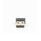 Mini Adaptador USB inalámbrico doble banda AC 600 Mbps, antena onmidireccional.