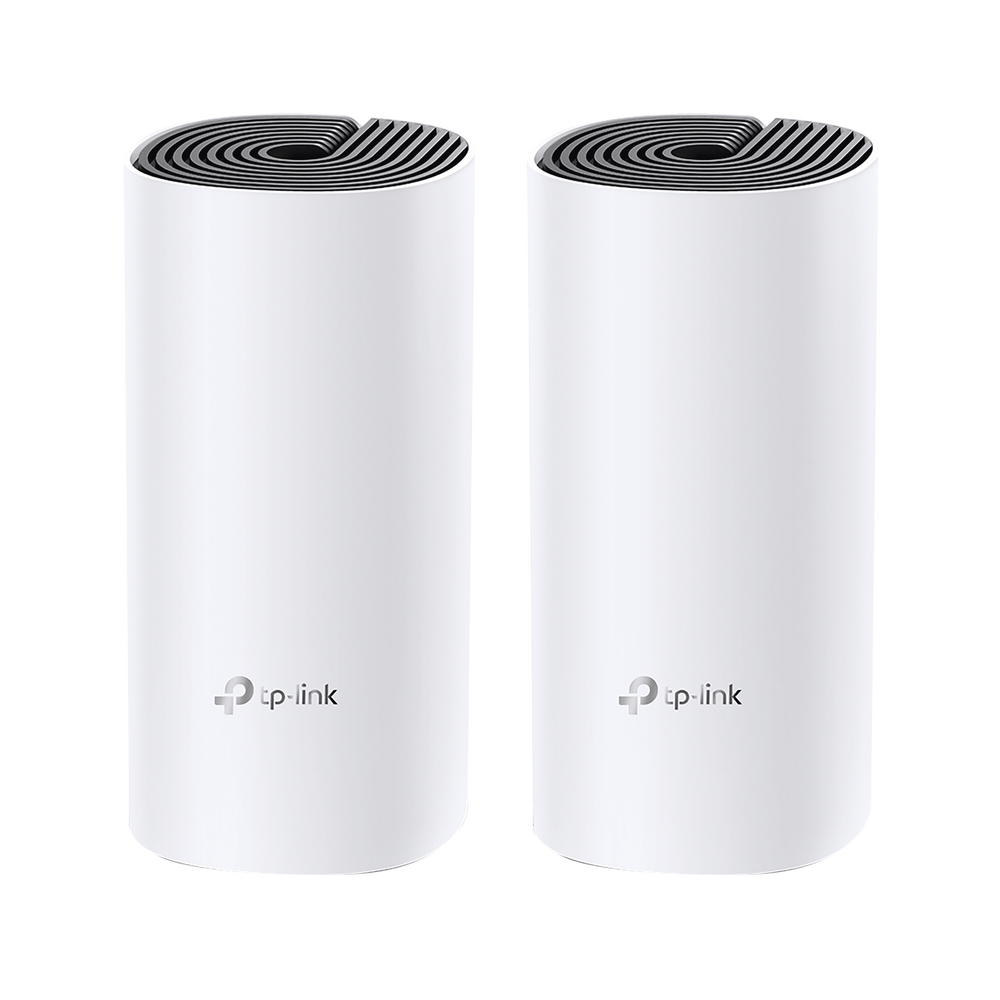 Router Inalámbrico MESH Interior para Hogar / Doble Banda Wi-Fi 5 AC1200 Mbps / 2 Puerto Gigabit WAN/LAN / 2 Antenas Internas / Administración Mediante la App Deco (iOS, Android)