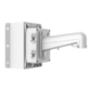Montaje de Esquina con Caja de Conexión para Domos PTZ epcom y HIKVISION / Fabricado con Aleación de Aluminio y Acero