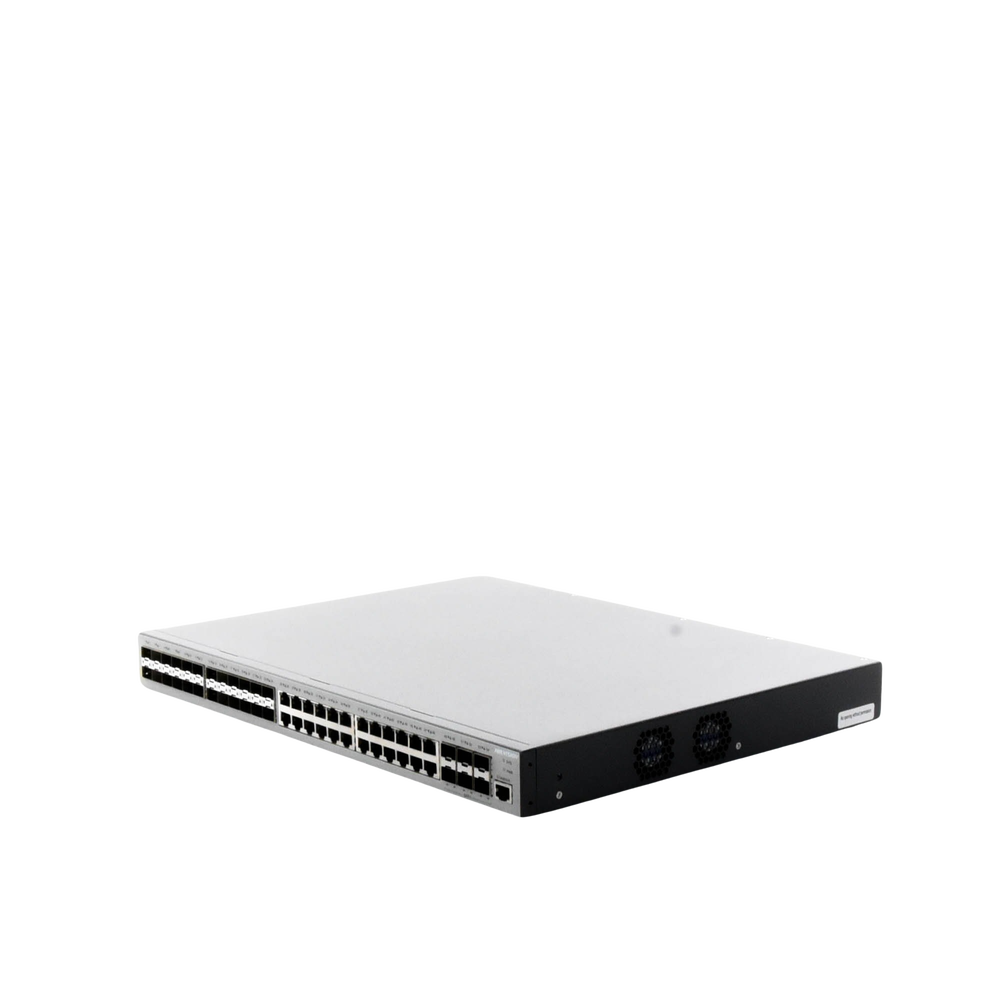 Switch Gigabit / Administrable Capa 3 / 24 puertos 10/100/1000 Mbps + 24 puertos SFP / 6 puertos SFP+ 10 G de Uplink.