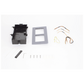 Base de 2 Espacios para EMPOTRAR Módulos de Videoporteros Hikvision