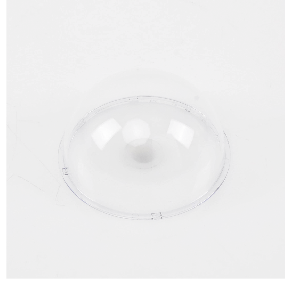 Burbuja Transparente para Domos Fijos IP o TURBOHD / Compatible con epcom / HIKVISION / Soporta IP66 / IK10