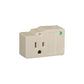 Protector Plug Pared / 120 VCA 15 A / 40,000 A / LED Diagnóstico / Transformadores de Alarma
