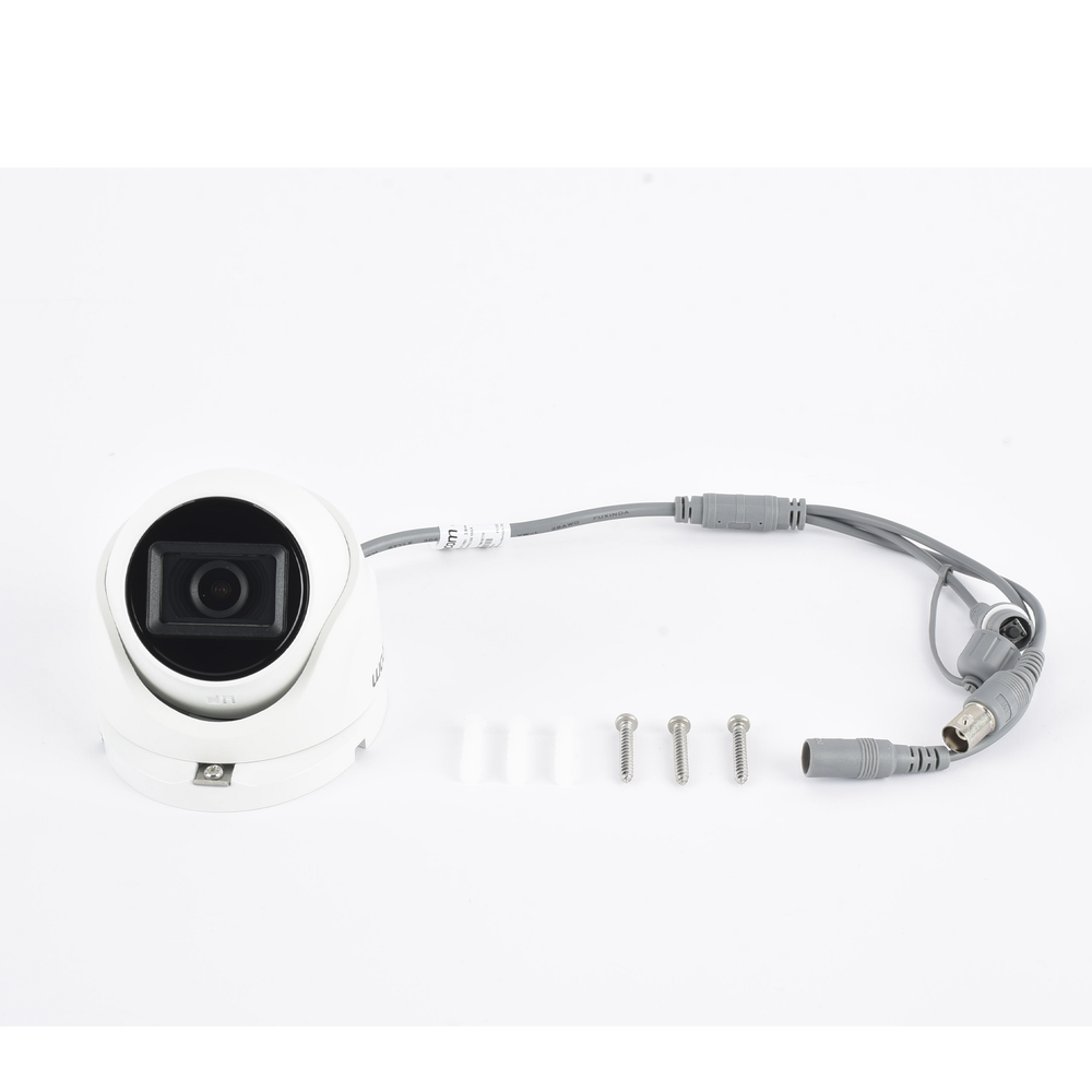 Eyeball TURBOHD 4K (8Megapixeles) / Gran Angular 102º / Lente 2.8 mm / Exterior IP67/ IR EXIR 30 mts / dWDR / TVI-AHD-CVI-CVBS