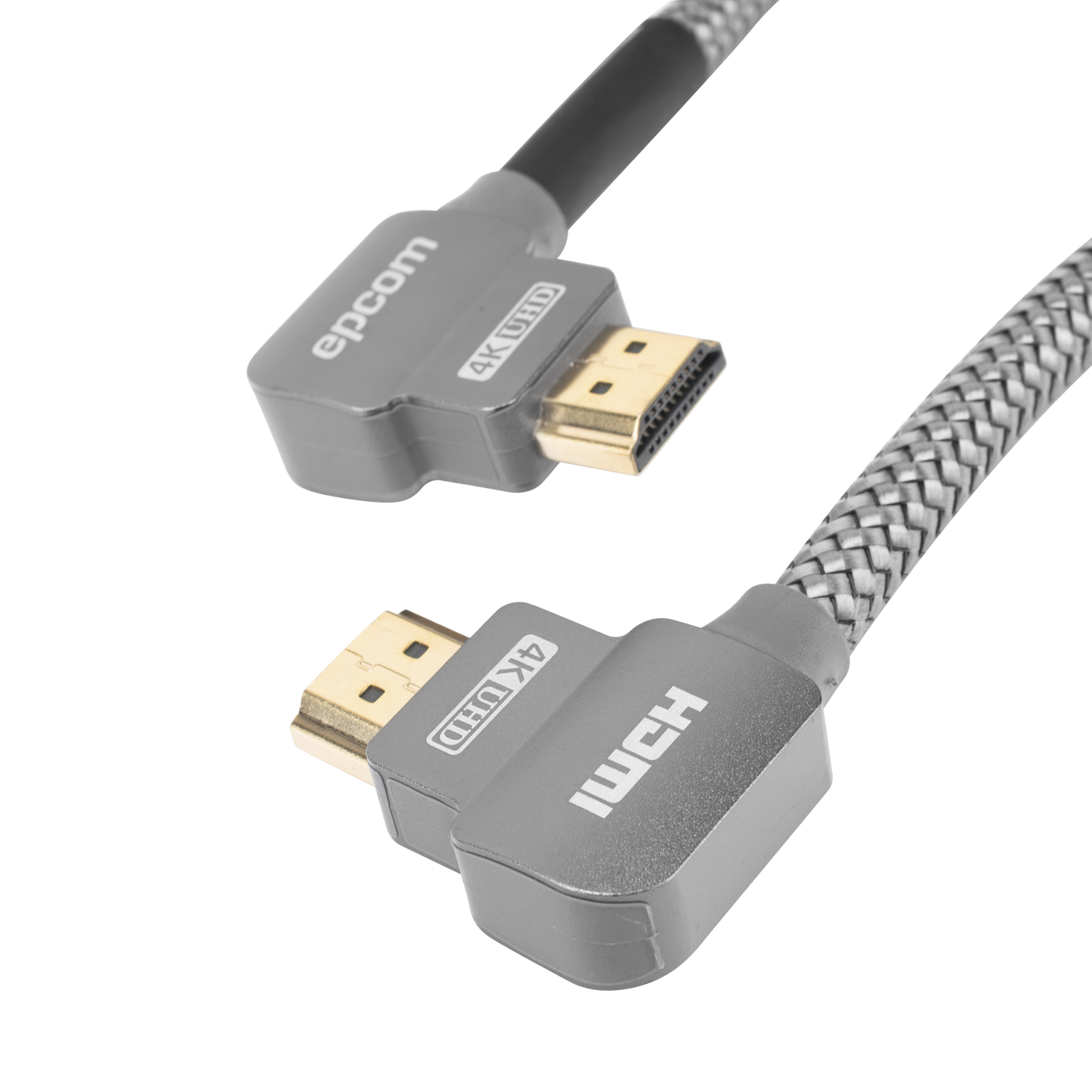 Cable HDMI Ángulo 90° | 1 Metro (3.28 Pies) | Alta Definición | Versión 2.0 | Alta Velocidad 18Gbps | 4K@60Hz |