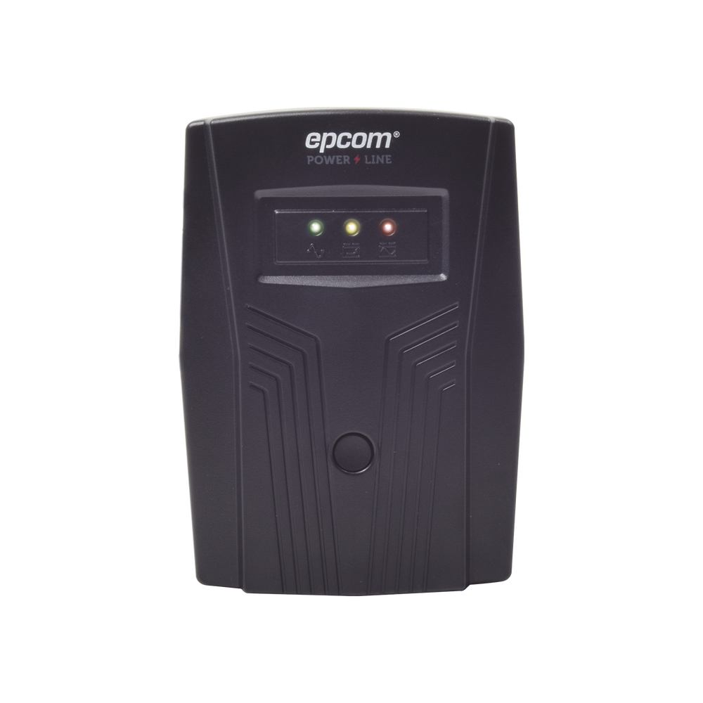 UPS de 600VA/360W / Topología Línea Interactiva / Entrada y Salida 120 Vca / Clavija NEMA 5-15P / 4 Tomas NEMA 5-15R/ Sin Protector RJ11 ni RJ45