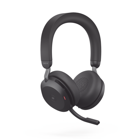 Diadema / Auricular Jabra Evolve2 75 Stereo / Bluetooth 5.2 + USB-A / ANC Avanzado / 8 Micrófonos MEMS (27599-999-999)
