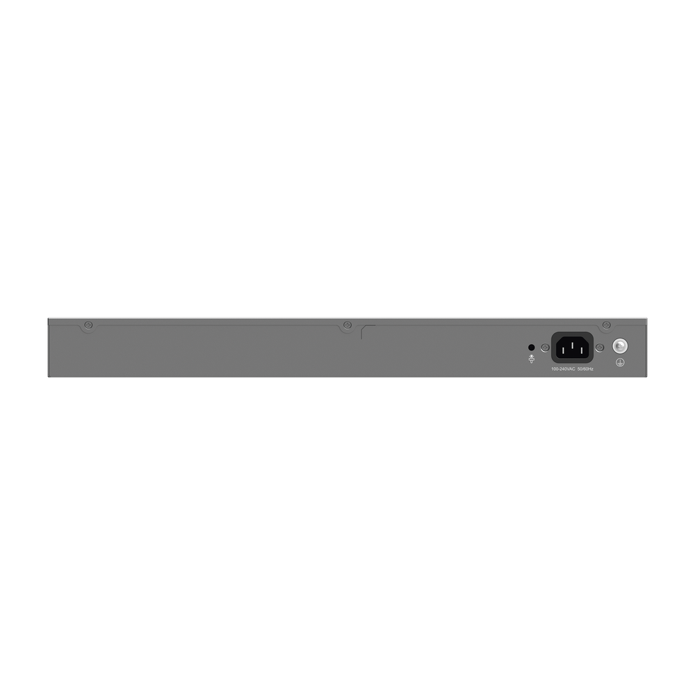 Switch Gigabit PoE+ Administrable / 48 puertos 10/100/1000 Mbps + 6 Puertos SFP+ / Hasta 400W / Compatible con GWN Cloud.