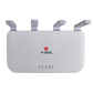 ONU XGSPON / Wi-Fi 6 / 1 Puerto RJ45 2.5 Gbps / 3 Puertos RJ45 1 Gbps / 1 FXS / 1 Puerto USB /