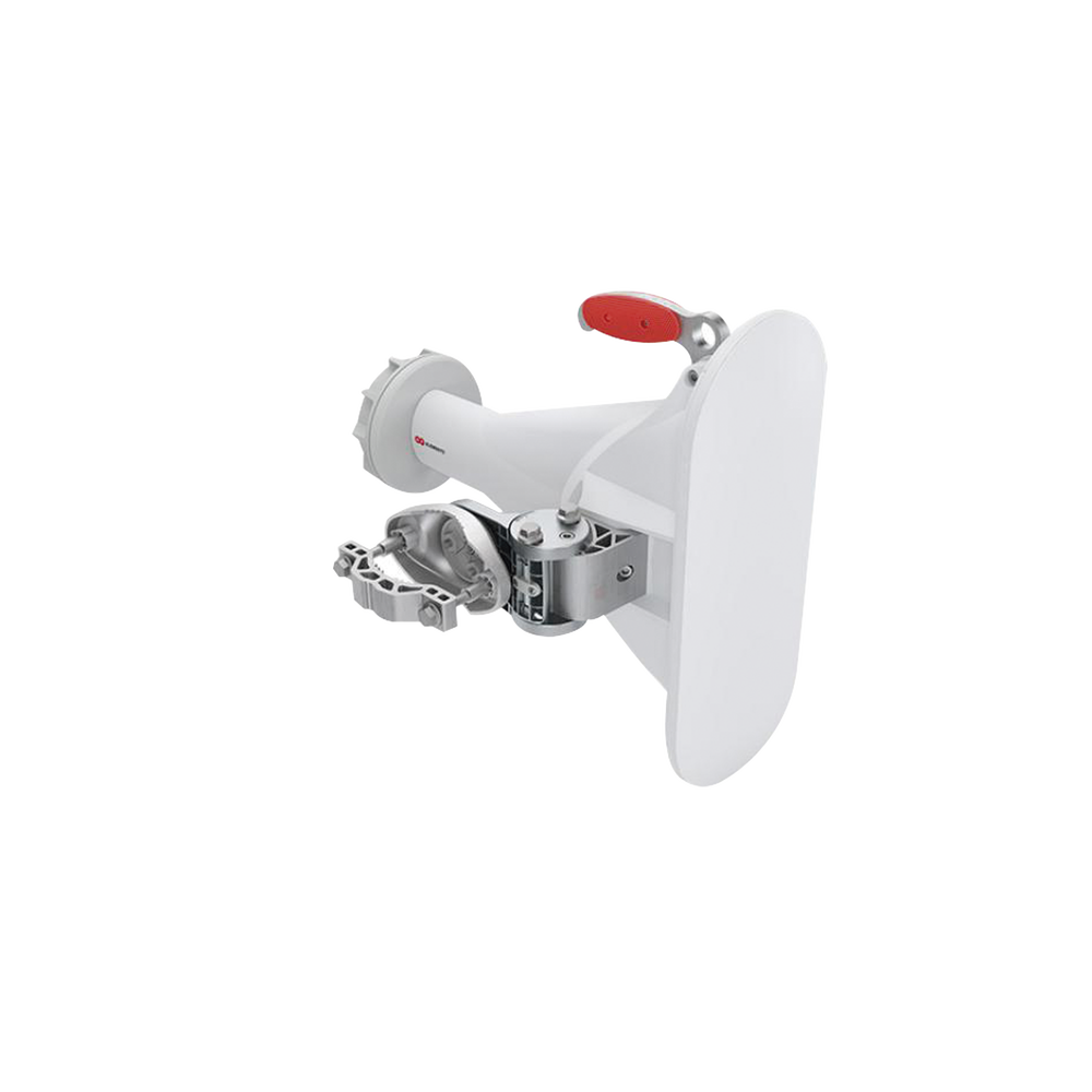 Antena asimétrica de 30° (30°H 20°V) 20.5 dBi tipo cuerno 5180-6000 MHz altamente eficiente, sin cables, sin perdidas, sin lóbulos listas para TwistPort