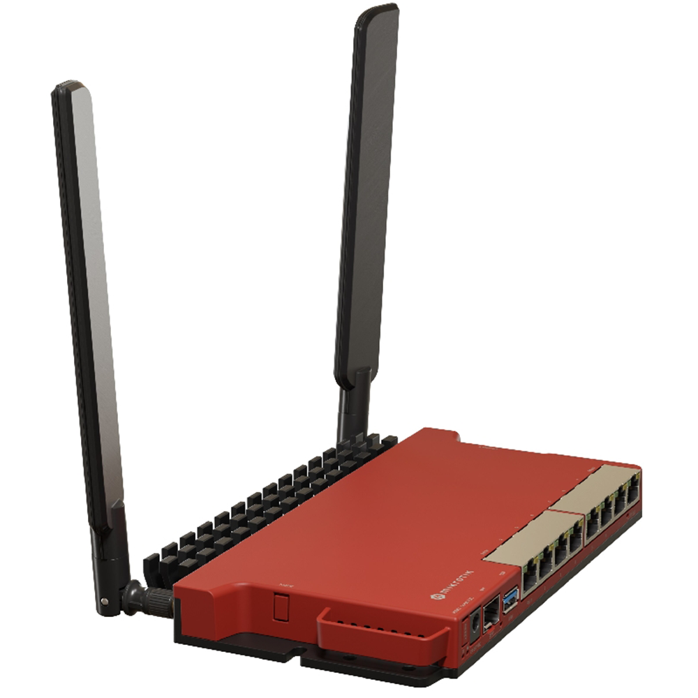 Router inalámbrico  2.4GHz AX / 8 puertos Gigabit /  1 SFP 2.5Gbps/ Soporta contenedores