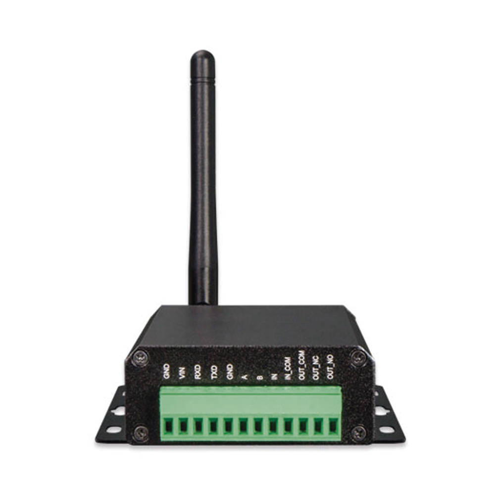 (LoRa) Controlador de nodo Industrial para Interior, Compatible con LoRaWAN Clase C, Carcasa IP30, Hasta 10 km.