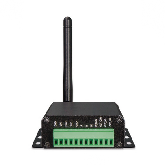 (LoRa) Controlador de nodo Industrial para Interior, Compatible con LoRaWAN Clase C, Carcasa IP30, Hasta 10 km.