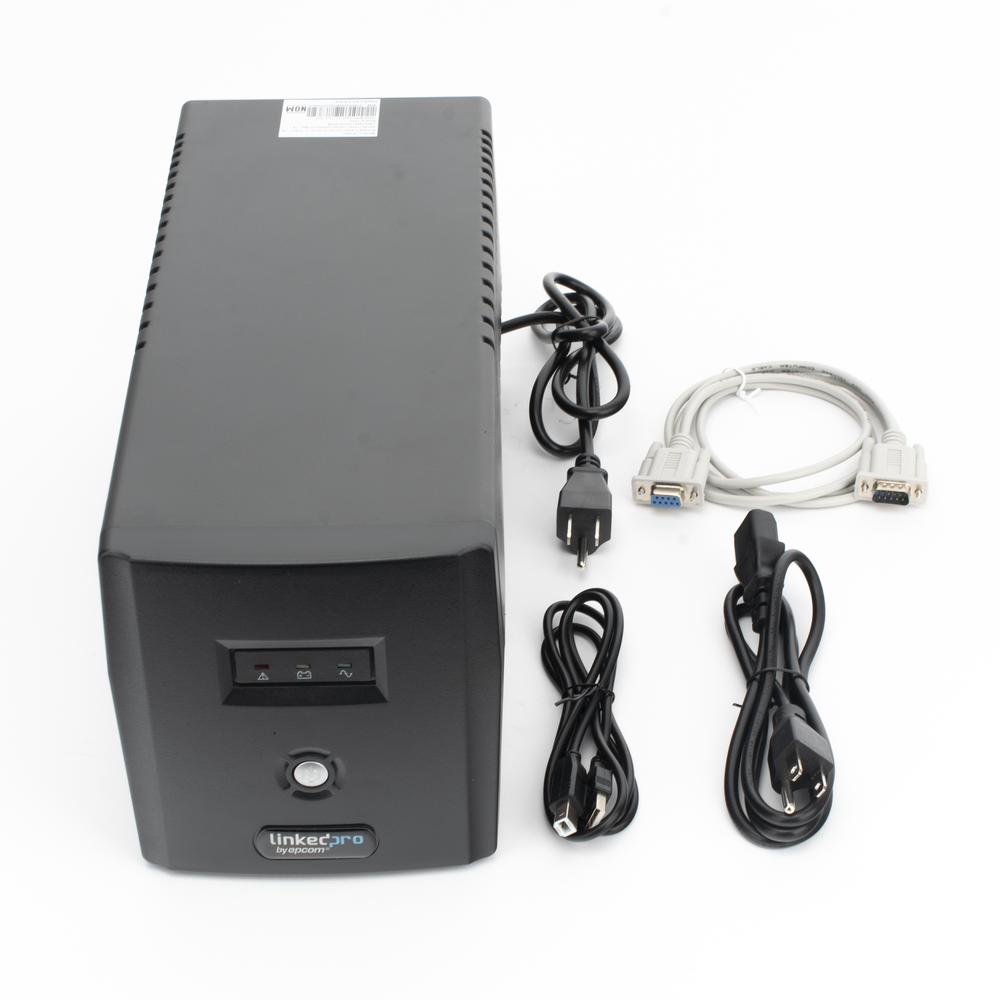 UPS 1000VA/600 W Línea Interactiva 120Vca / 8 tomas 5-15R (6 Respaldadas) / Regulación de Voltaje / Protección RJ45