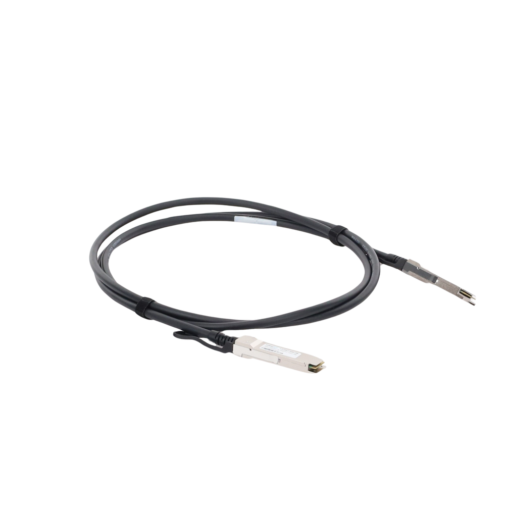 Cable DAC QSFP+ de 40 Gbps a 40 Gbps / Passive Direct Attach Copper Twinax Cable / Longitud: 2 metros
