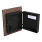 Gabinete de Pared con Rack Horizontal de 6 UR, con Ventanilla de Inspección, Se envía el Gabinete Armado.