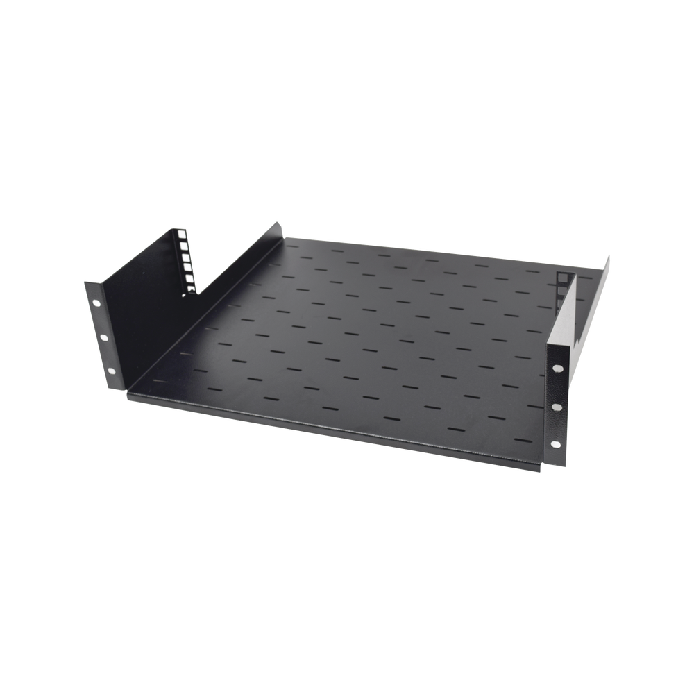 Rack Abierto de Montaje en Pared, de 19in, de 2 Unidades de Rack, con Charola de 460 mm de Profundidad, Se envía el Gabinete Armado.