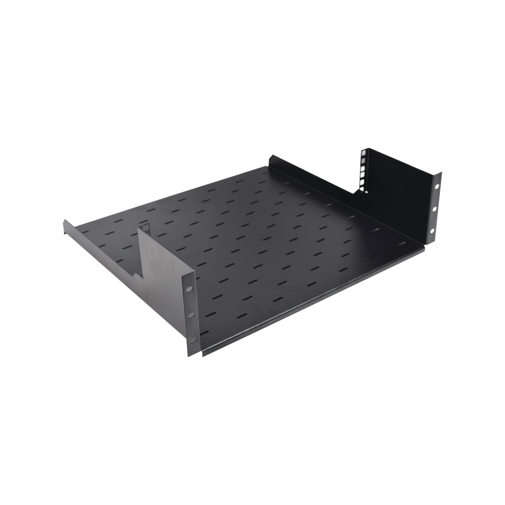 Rack Abierto de Montaje en Pared, de 19in, de 2 Unidades de Rack, con Charola de 460 mm de Profundidad, Se envía el Gabinete Armado.