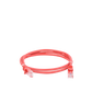 Cable de Parcheo UTP Cat6 - 0.5 Metros (1.64 Pies) - Rojo