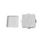 Caja de Derivación-Conexión para Exterior IP55 con 7 Entradas / 80 x 80 x 50 mm / Sellado Seguro con Empaque + 4 Tornillos / Resiste Agua, Polvo y Sol Directo