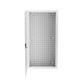Gabinete Multipropósito de Montaje en Pared, de 28 in de Altura, Con Puerta Reversible, Fabricado en Acero, Color Blanco