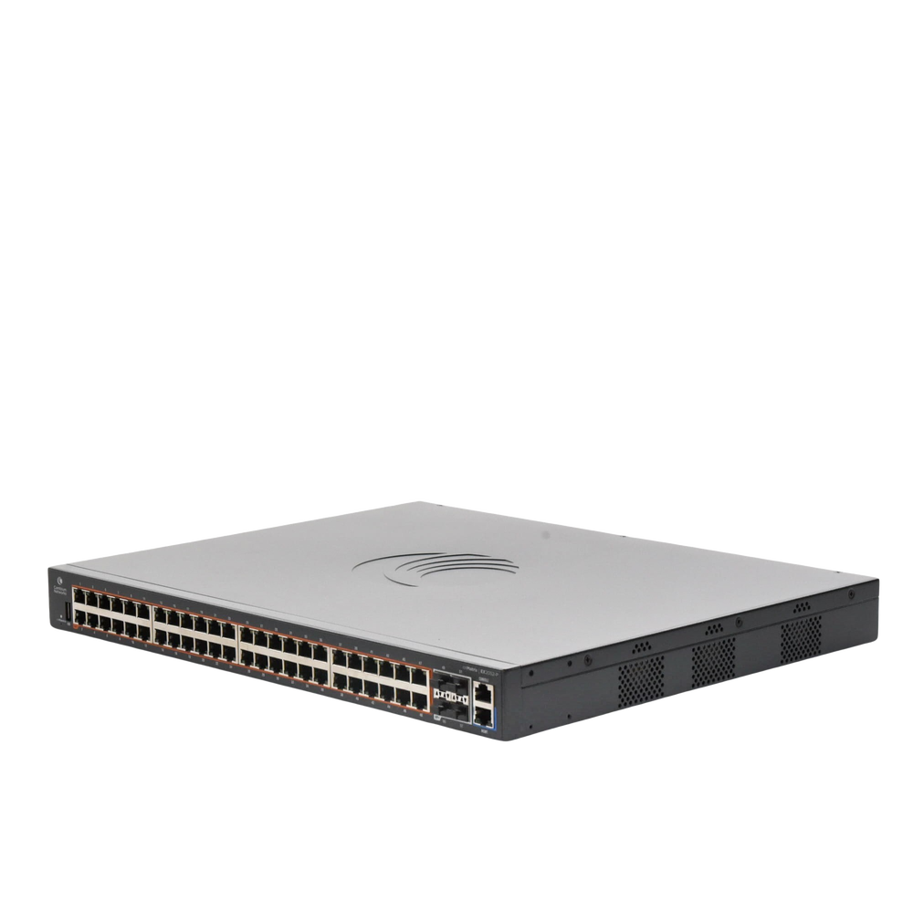 Switch PoE cnMatrix EX2052-P 802.3af/at de 48 puertos Gigabit y 4 SFP+, Capa 3, 400 W, gestión en la nube