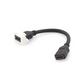 Adaptador HDMI con Pigtail Hembra-Hembra, Para Vídeo 720, 1080p, 4K UHD Compatible con Faceplates MAX Siemon de 2 Salidas, Color Blanco