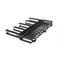 Organizador de Cables Horizontal NetManager de Alta Densidad, Doble (Frontal y Posterior), Para Rack de 19in, 1UR, Color Negro