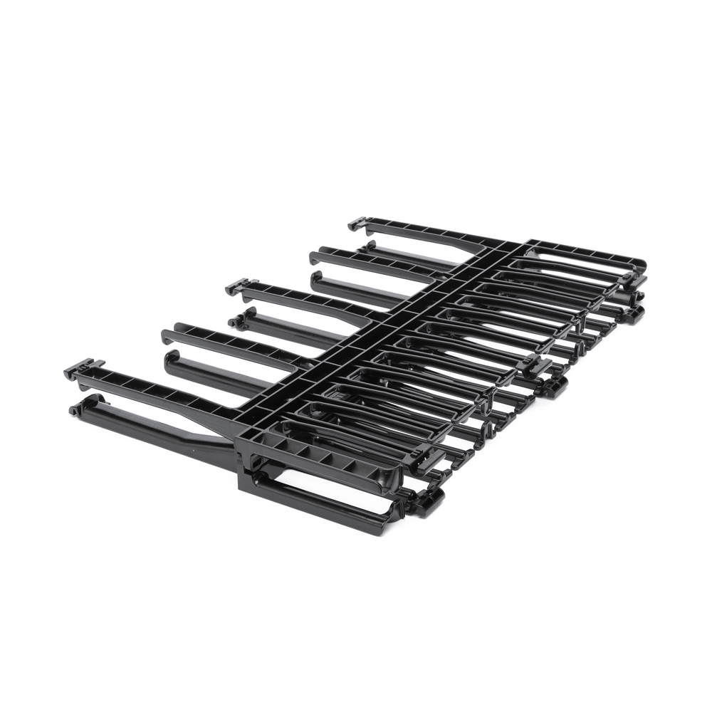 Organizador de Cables Horizontal NetManager de Alta Densidad, Doble (Frontal y Posterior), Para Rack de 19in, 1UR, Color Negro