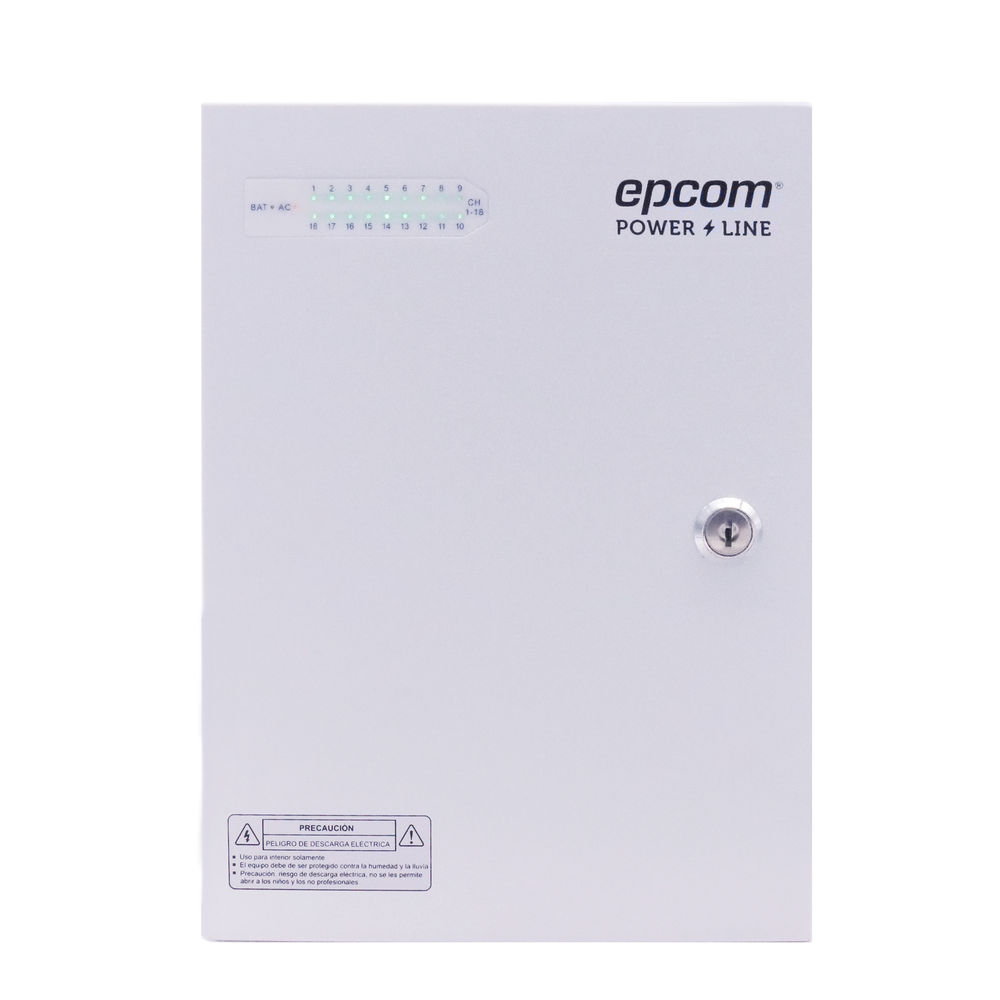 Fuente PREMIUM / 11-15 V / 18 canales / 30 A / Alta tecnología en seguridad / Doble ventilador / Hasta 1.85 Amperes por Salida / Filtro de Ruido por canal / Diseño de alta gama.